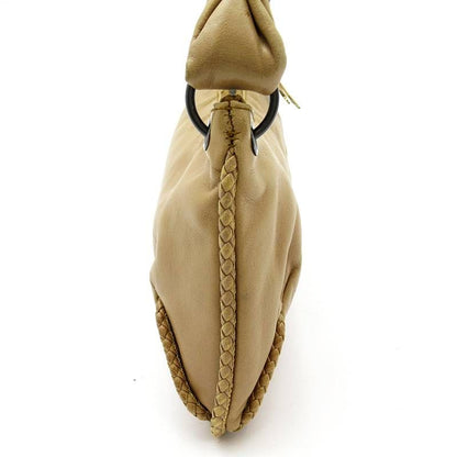 Bottega Veneta Shoulder Bag Lambskin Camel — view 5