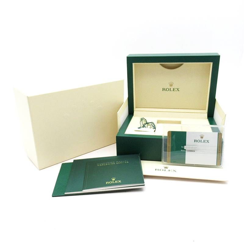 Rolex Cosmograph Daytona Watch Box SS Ceramic White Polished — view 6