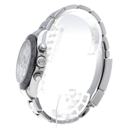 Rolex Cosmograph Daytona Watch Box SS Ceramic White Polished — view 3