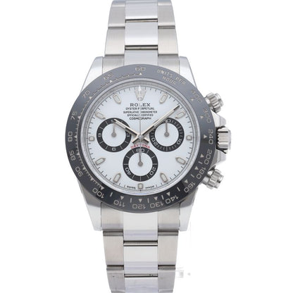 Rolex Cosmograph Daytona Watch Box SS Ceramic White Polished — view 2