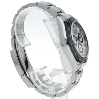 Rolex Cosmograph Daytona Watch Box SS Ceramic White Polished — view 4
