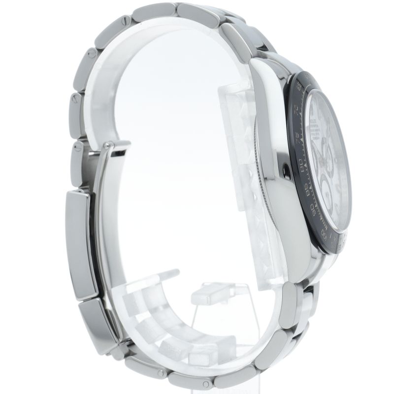 Rolex Cosmograph Daytona Watch Box SS Ceramic White Polished — view 4