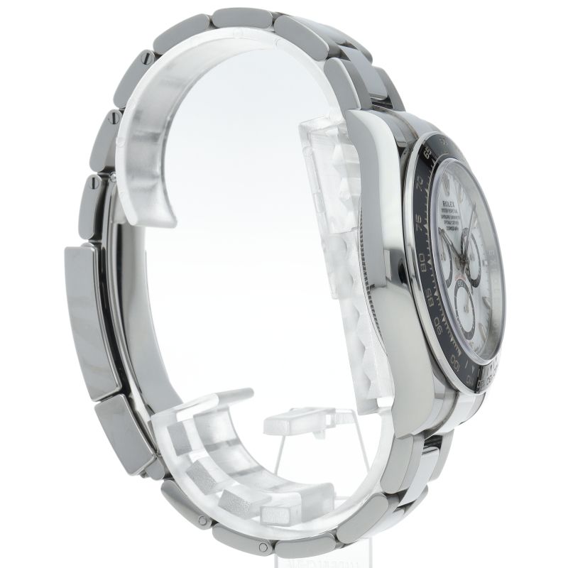 Rolex Cosmograph Daytona Watch Box SS Ceramic White Polished — view 4