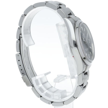 Rolex Roulette SS Watch Black Polished — view 4