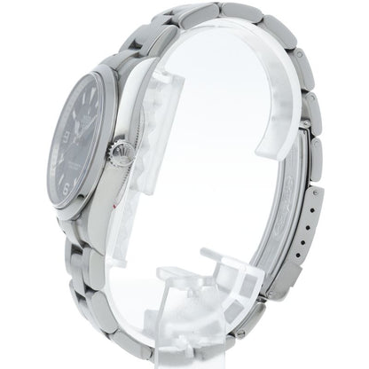 Rolex Roulette SS Watch Black Polished — view 3