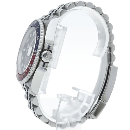 Rolex GMT Master 2 Watch Box SS Black Polished — view 3