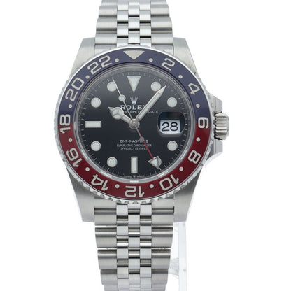 Rolex GMT Master 2 Watch Box SS Black Polished — view 2