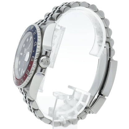 Rolex GMT Master 2 Watch Box SS Black Polished — view 3