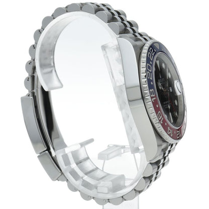 Rolex GMT Master 2 Watch Box SS Black Polished — view 4