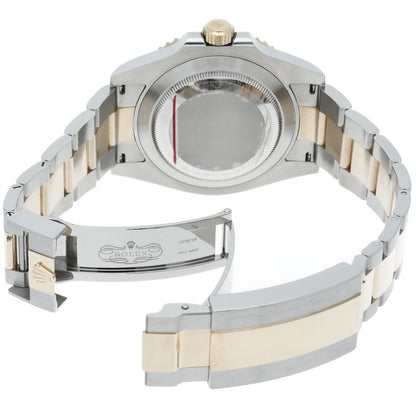 Rolex Submariner Date Watch Blue 18k Yellow Gold SS Polished — view 5