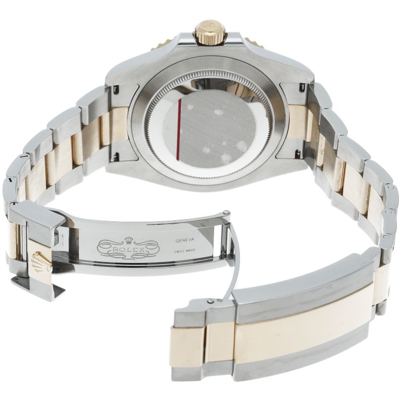 Rolex Submariner Date Watch 18k Yellow Gold SS Black Polished — view 5