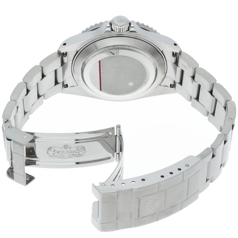 Rolex Submariner Date SS Watch Black Polished — view 5