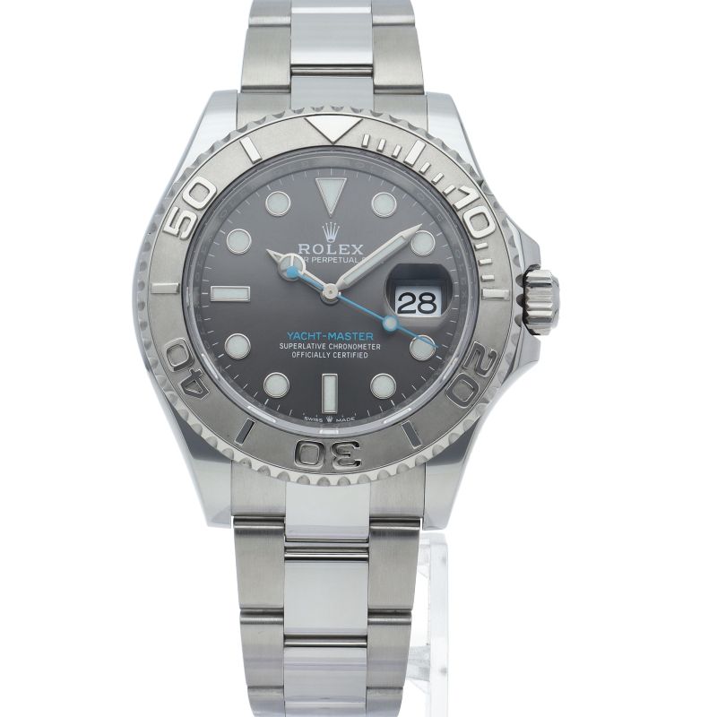 Rolex Yachtmaster Star 40 Watch Dacrodium Box PT SS Polished — view 2