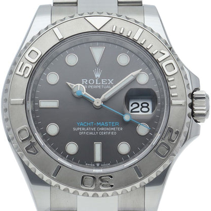 Rolex Yachtmaster Star 40 Watch Dacrodium Box PT SS Polished