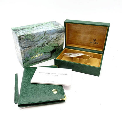 Rolex Datejust Watch Box International Service 18k White Gold SS Silver Polished — view 6