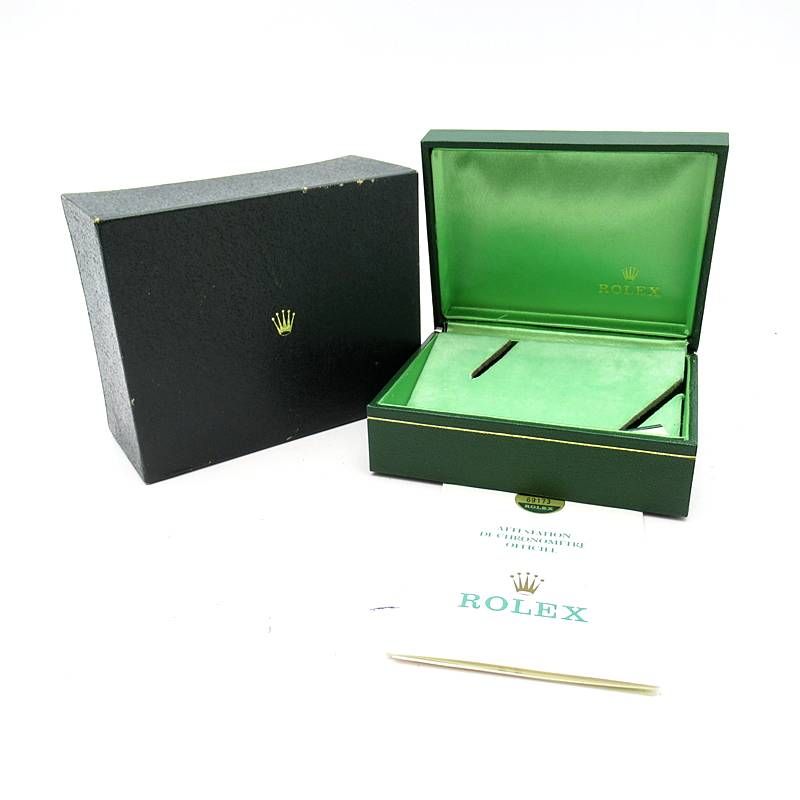 Rolex Datejust Watch Box 18k Yellow Gold SS Chien Pankara Finish — view 6
