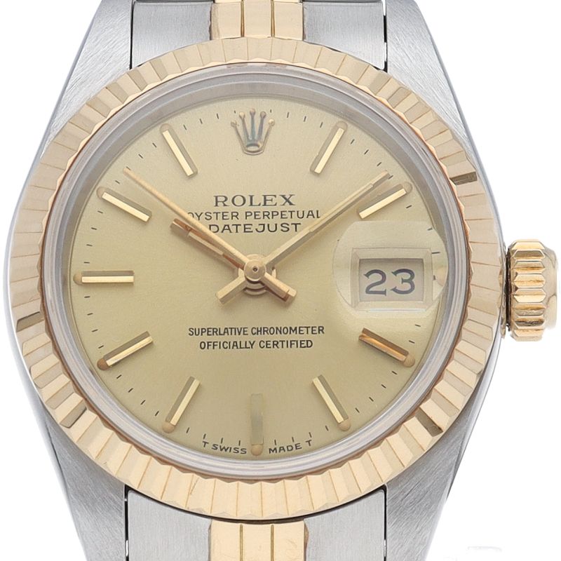 Rolex Datejust Watch Box 18k Yellow Gold SS Chien Pankara Finish