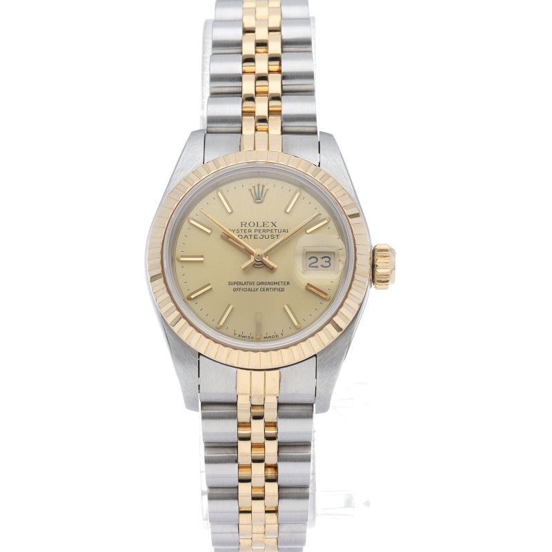 Rolex Datejust Watch Box 18k Yellow Gold SS Chien Pankara Finish — view 2