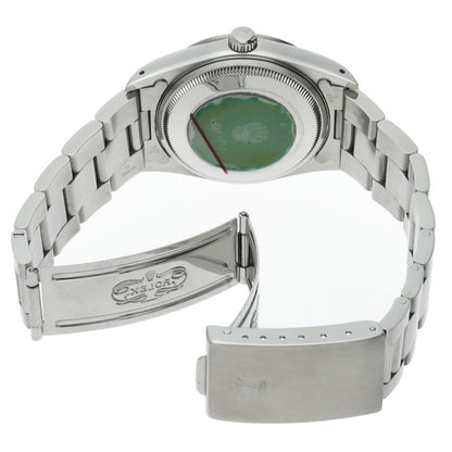 Rolex Air King SS Watch Blue Polished — view 5