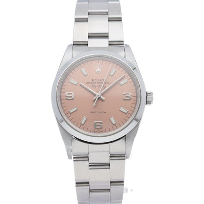 Rolex Air King SS Watch Pink Polished — view 2