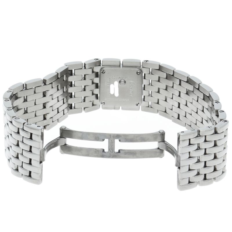 Cartier Ribbon Watch Shell SS Pink Polished — view 5