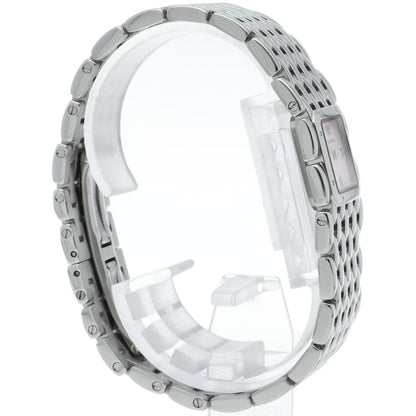 Cartier Ribbon Watch Shell SS Pink Polished — view 4