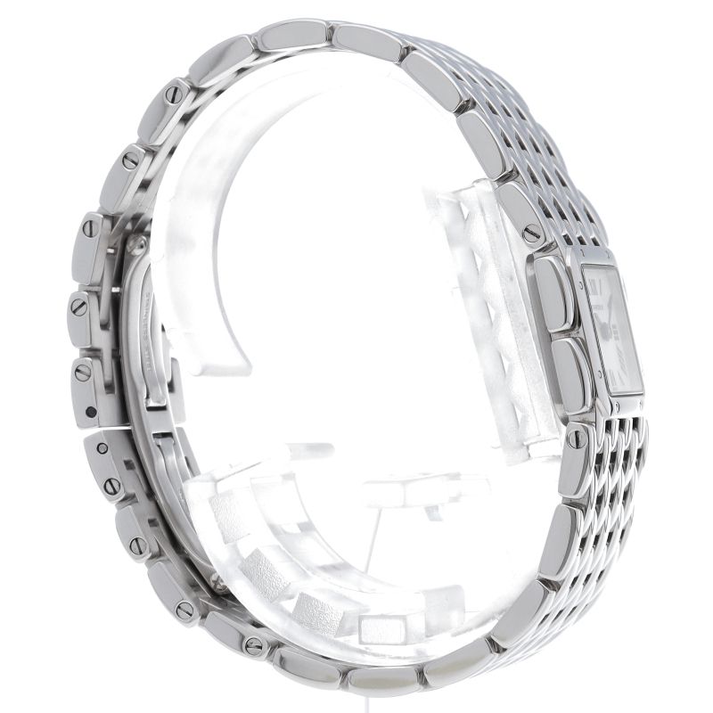 Cartier Ribbon Watch Shell SS White Polished — view 4