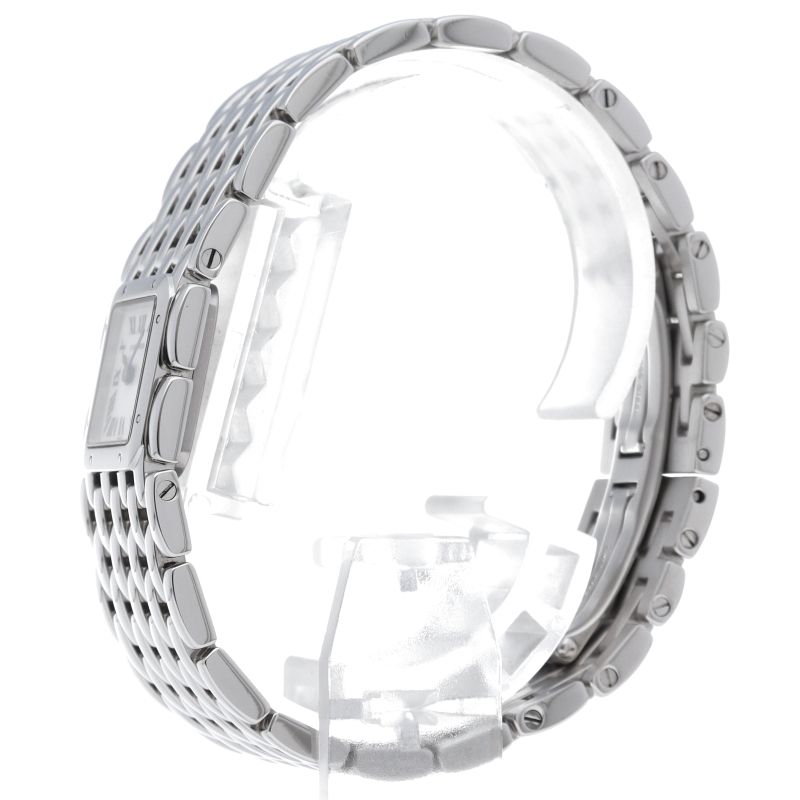 Cartier Ribbon Watch Shell SS White Polished — view 3