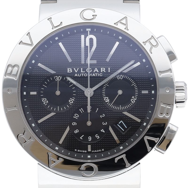 Bvlgari Watch 42 mm Chronograph Box SS