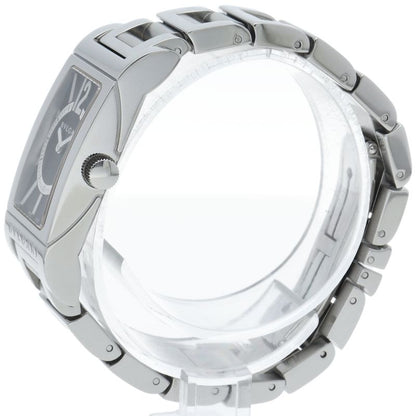 Bvlgari Rettangolo Watch SS Black Polished — view 3