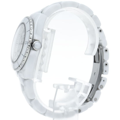 Chanel Watch 33 mm Diamond Box Ceramic White Polished — view 3