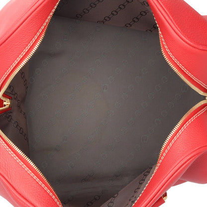 Louis Vuitton Carryall Boston Bag Leather Red — view 8