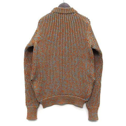 Celine Phoebe Philo Era Chunky Knit Sweater Long Sleeve Side Slit Beige XS — view 2