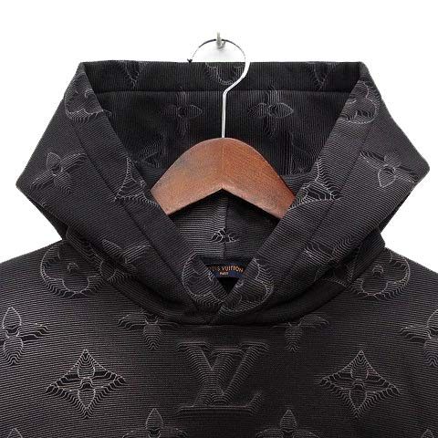 Louis Vuitton Monogram Hoodie Black — view 3