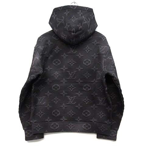 Louis Vuitton Monogram Hoodie Black — view 2