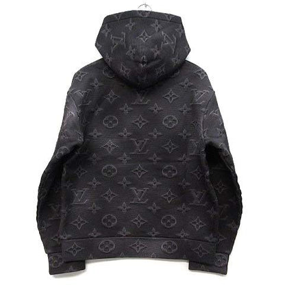 Louis Vuitton Monogram Hoodie Black — view 2