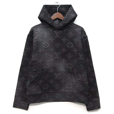 Louis Vuitton Monogram Hoodie Black