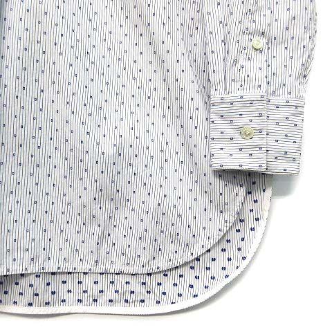 Celine Phoebe Philo Era Dot Embroidery Striped Pullover Shirt Tunic Long Sleeve — view 4