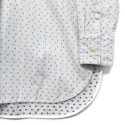 Celine Phoebe Philo Era Dot Embroidery Striped Pullover Shirt Tunic Long Sleeve — view 4