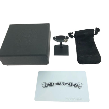 Chrome Hearts CO BS Flr BS Stud Earrings Silver — view 2