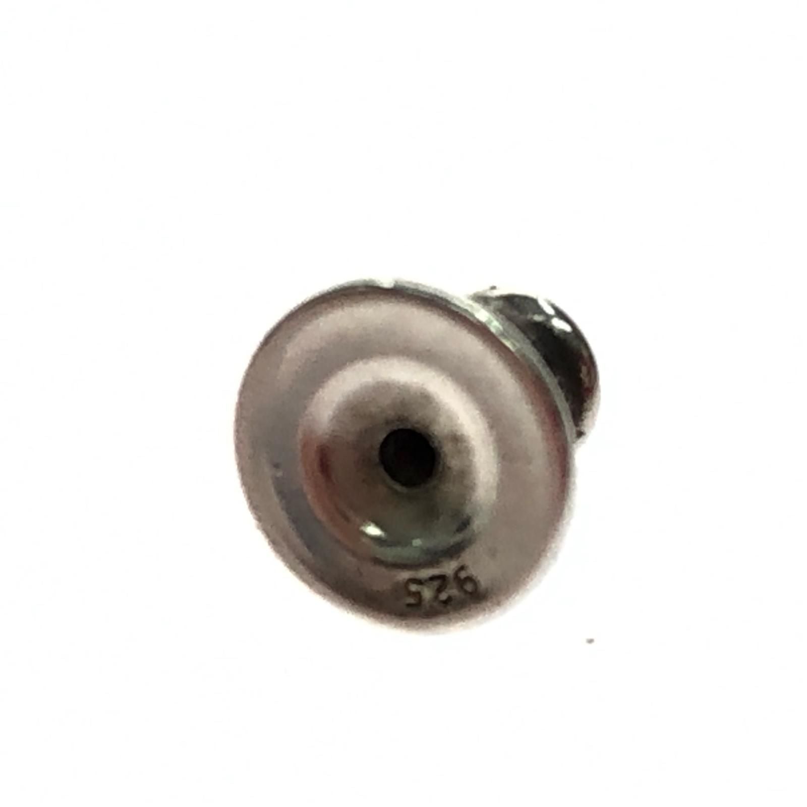 Chrome Hearts CO BS Flr BS Stud Earrings Silver — view 5
