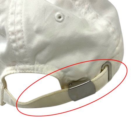 Balenciaga Cap Hat Cotton Logo Embroidery L White — view 9