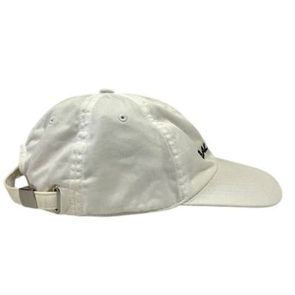 Balenciaga Cap Hat Cotton Logo Embroidery L White — view 5