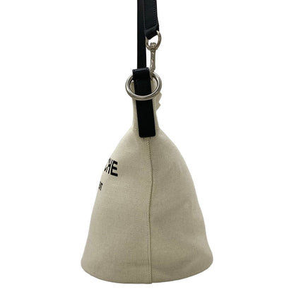 Saint Laurent Paris Shoulder Bag Ivory Black Leather — view 4