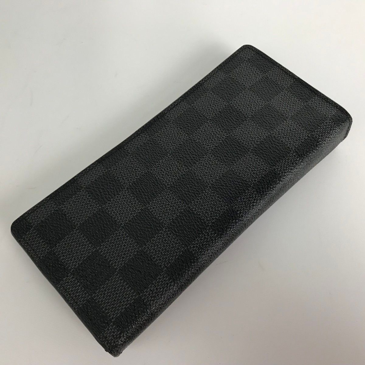 Louis Vuitton Wallet Damier Graphite Portefeuille Plaza Black Box Cloth — view 3