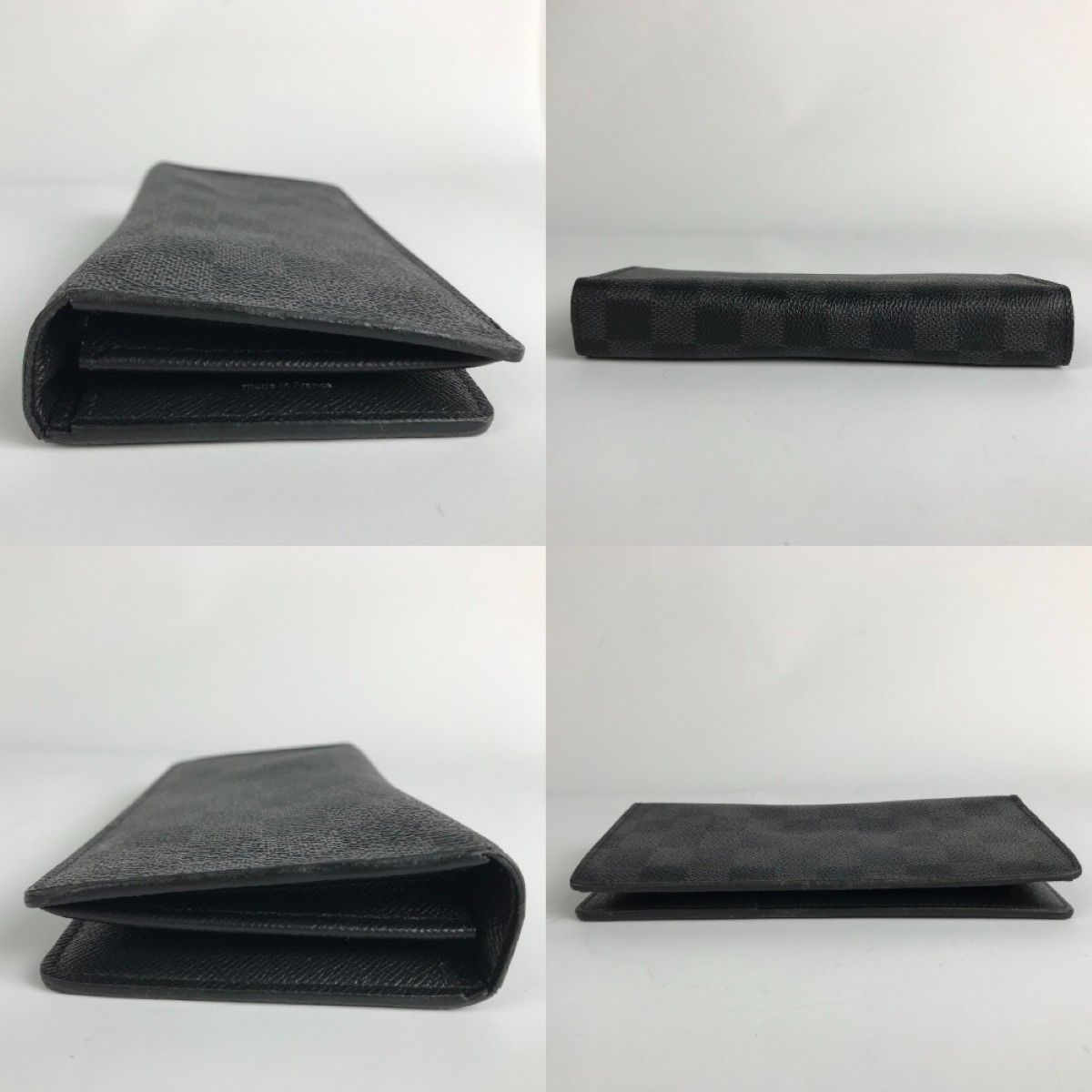 Louis Vuitton Wallet Damier Graphite Portefeuille Plaza Black Box Cloth — view 4