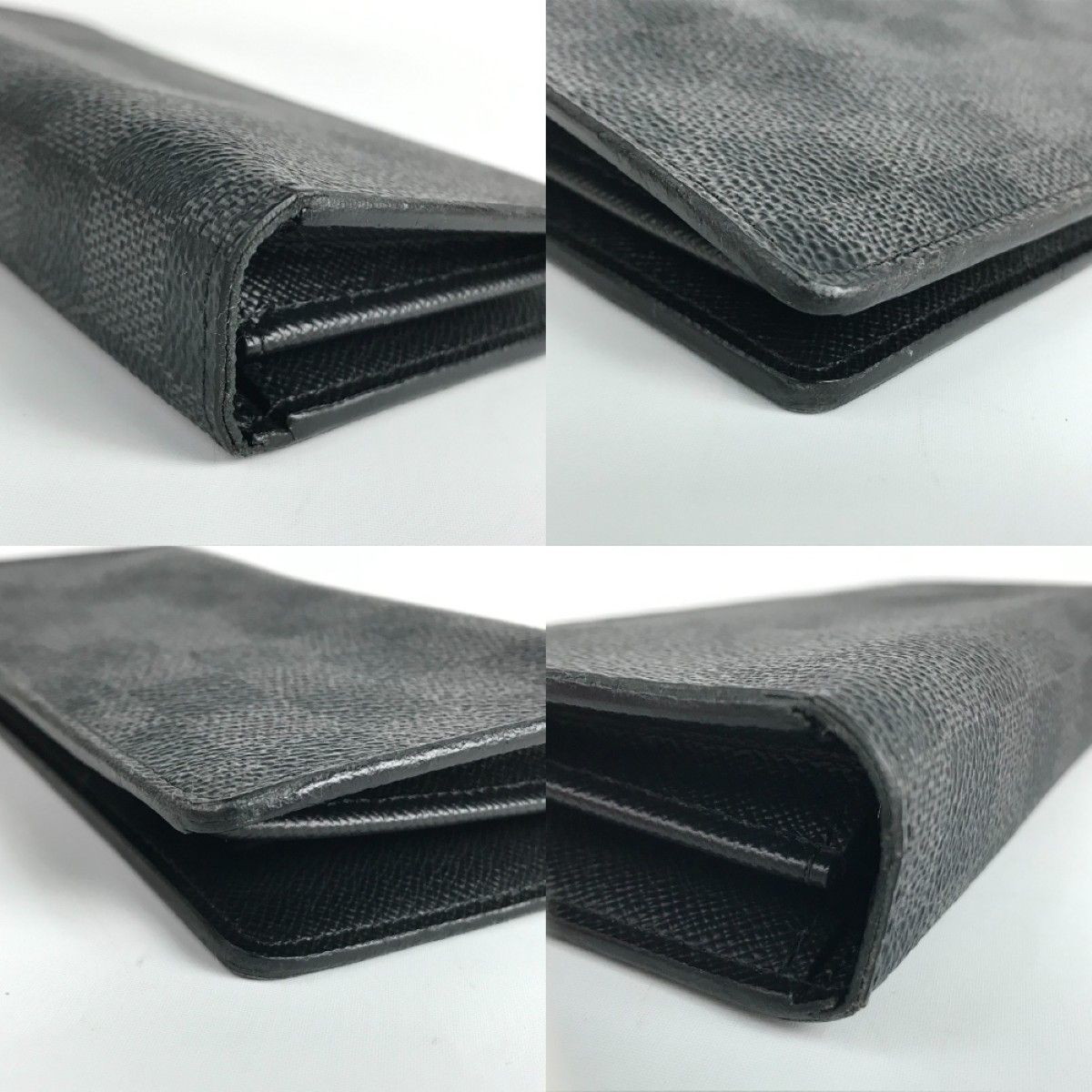 Louis Vuitton Wallet Damier Graphite Portefeuille Plaza Black Box Cloth — view 5
