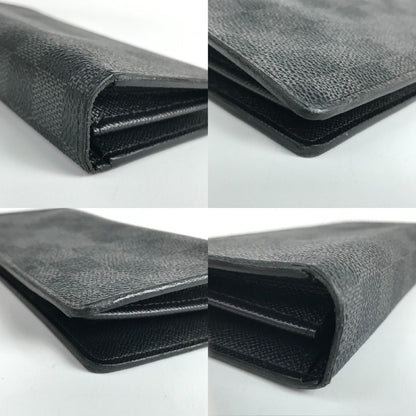 Louis Vuitton Wallet Damier Graphite Portefeuille Plaza Black Box Cloth — view 5