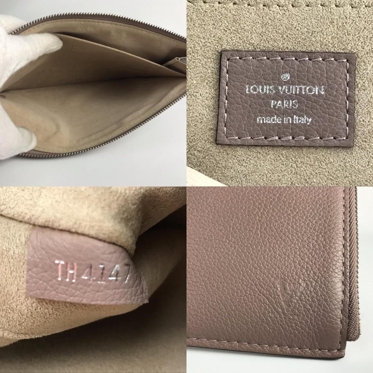 Louis Vuitton Clutch Pochette Jour PM Taurillon Tope with Cloth — view 8