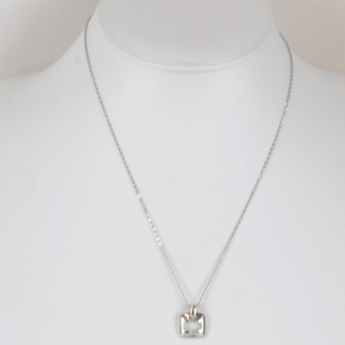 Tiffany & Co 925 Sterling Silver Pierced Cross Chain Aftermarket Necklace
